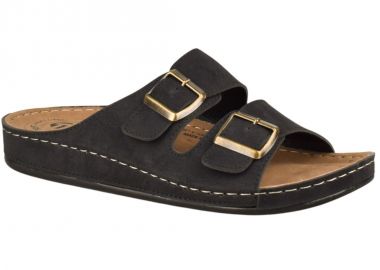 Παντόφλες ανδρικές | Ανατομικές | Tiglio | 556974 | Μαύρο - Tiglio - 